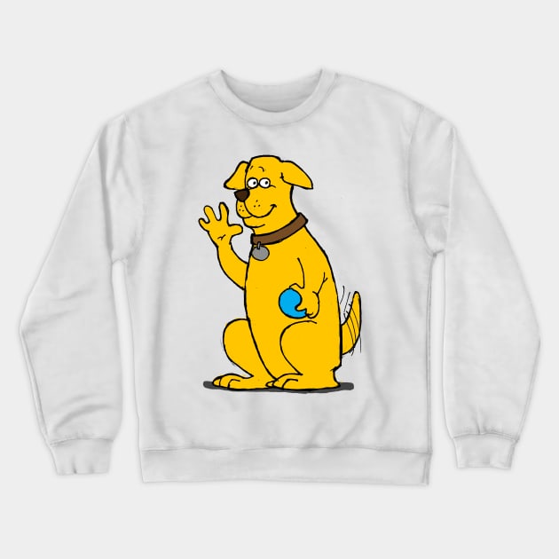 Golden Retriever Crewneck Sweatshirt by MkeSpicer23